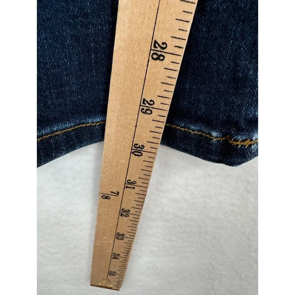 Judy Blue Slim fit distressed dark jeans skinny‎ stretchy sz 30